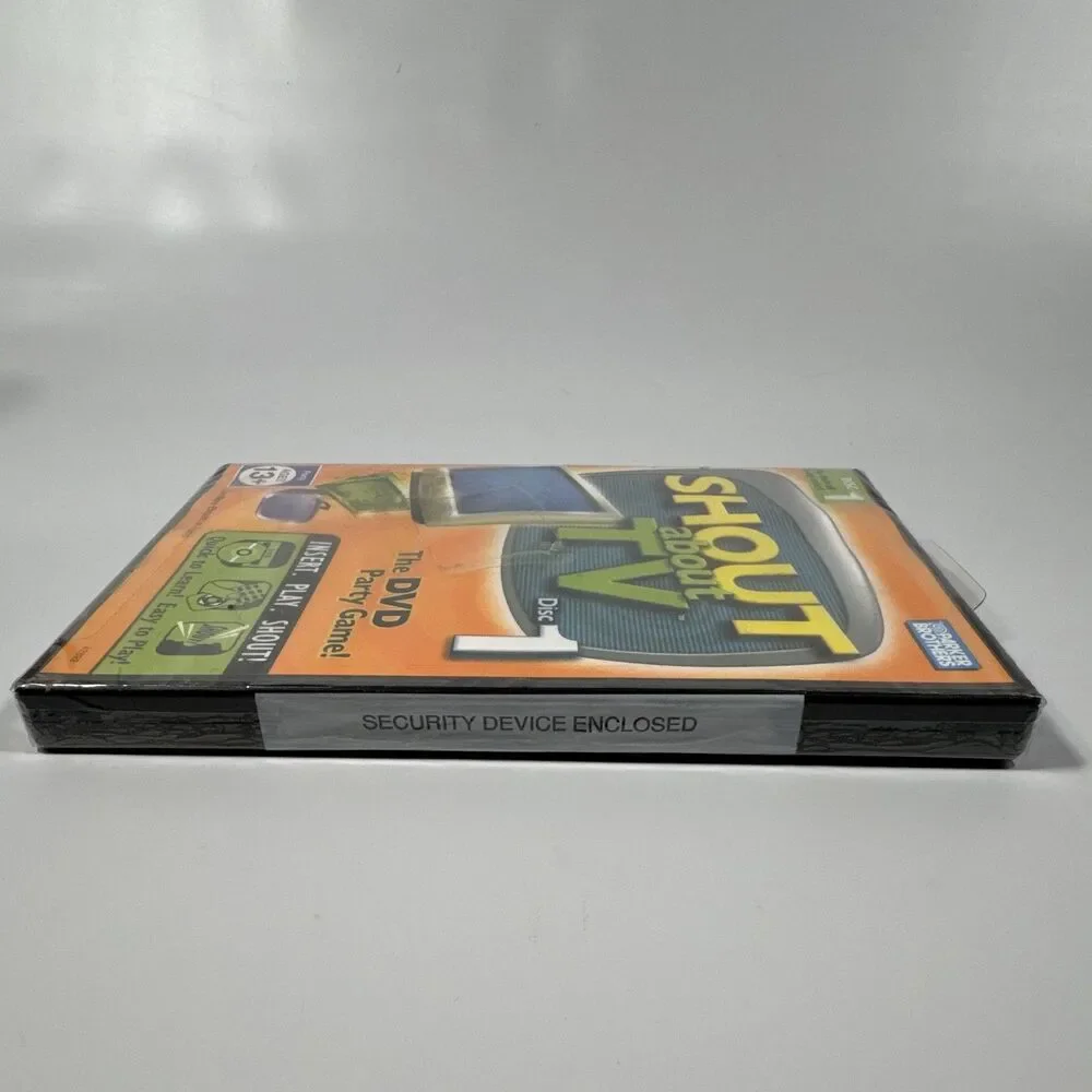Parker Brothers Shout About TV DVD Party Game, TV Theme, 2+ Players, 13+